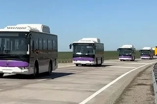 Farg‘onaga zamonaviy avtobuslarning yangi partiyasi yetkazib berildi