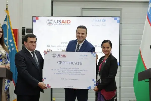 USAID передает оборудование на сумму 1,3 млн долларов министерству здравоохранения