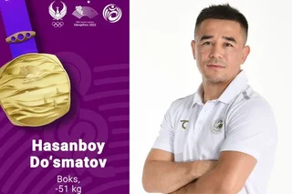 Ханчжоу-2022: Хасанбой Дусматов - чемпион Азиатских игр!
