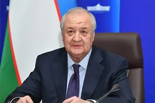 Abdulaziz Kamilov takes part in the ministerial meeting of the C5 + 1 format