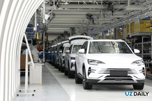 BYD в Узбекистане планирует выпуск 10 новых моделей к 2030 году