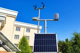 В Узбекистане создана метеостанция для измерения показателей изменения климата