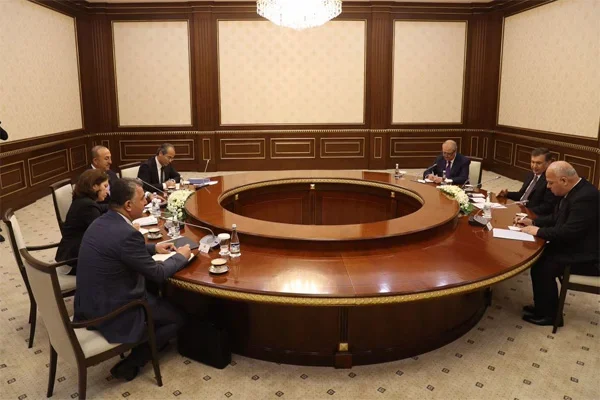 President of Uzbekistan received Turkish FM