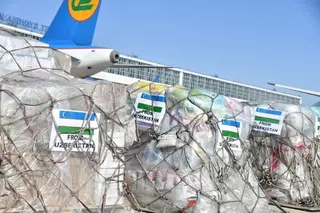 Uzbekistan sends 50 tons of humanitarian aid to Syria