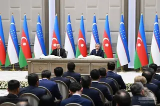 Uzbek, Azerbaijani Presidents noted key areas of cooperation