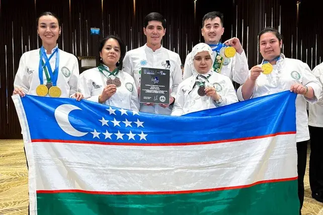 Ўзбекистонлик ошпазлар Бокуда бўлиб ўтган нуфузли “Golden Shah 2025” чемпионатида совринли ўринларни қўлга киритди