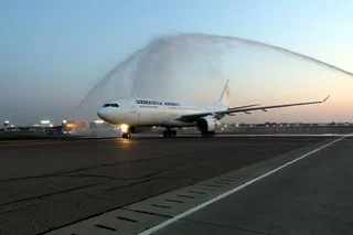 Uzbekistan Airways receives the first Airbus A330 aircraft