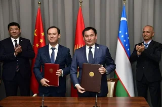A trilateral agreement on cooperation was signed on the construction project of the railway "Uzbekistan - Kyrgyzstan - China"