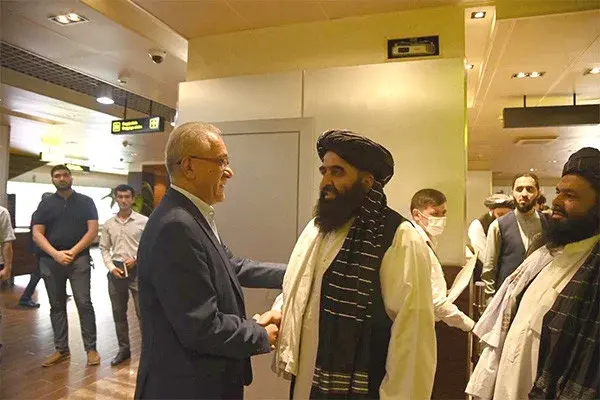 Delegation of the Provisional Government of Afghanistan arrives in Tashkent