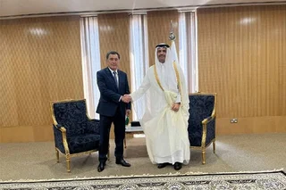 Vladimir Norov meets with the Minister of Foreign Affairs of Qatar