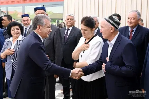 President visits the Three Generations Park