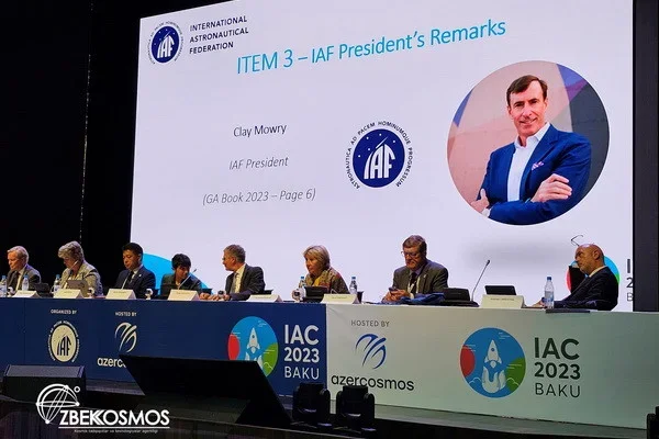 Uzbekcosmos agency becomes a member of the International Astronautics Federation
