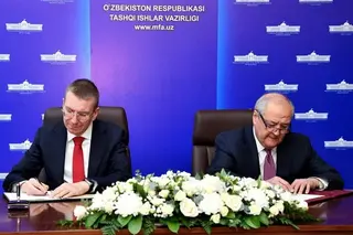 Foreign Ministers of Uzbekistan and Latvia discuss a wide range of issues of international and regional politics