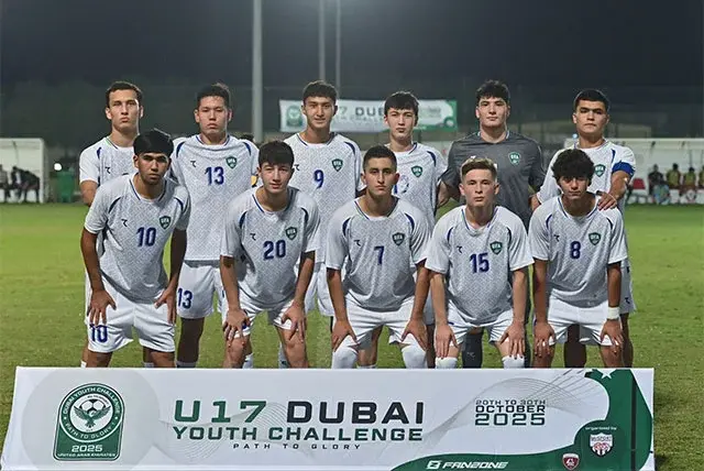 Юношеская сборная Узбекистана U-17 сыграла вничью с Венесуэлой на сборах в ОАЭ