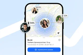 O‘zbekistonlik foydalanuvchilar endi Yandex Maps'da real vaqtdagi geopozitsiyani ulasha oladi