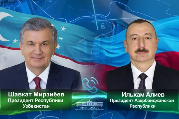 Presidents of Uzbekistan and Azerbaijan note the progress in the implementation of agreements