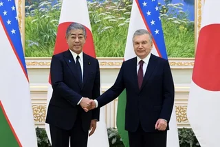 O‘zbekiston Prezidenti Yaponiya tashqi ishlar vazirini qabul qildi