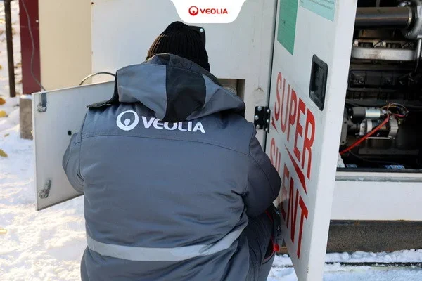 Veolia Energy Tashkent installs mobile generators for its local boiler houses