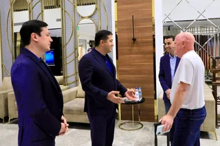 Global Environment Facility chief arrives in Samarkand for Eco Expo 2026