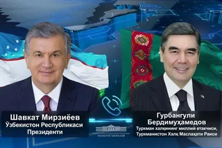 O‘zbekiston va Turkmaniston yetakchilari ko‘p qirrali hamkorlikni yanada kengaytirish masalalarini ko‘rib chiqdilar