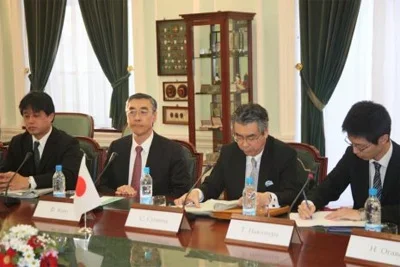 Japanese delegation holds talks at MFERIT