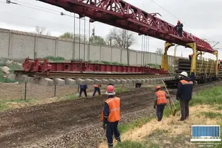 Tashkent - Khodjikent: Capital reconstruction of the railway section