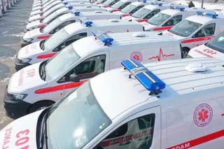 Uzbekistan provides 20 ambulances to Turkmenistan