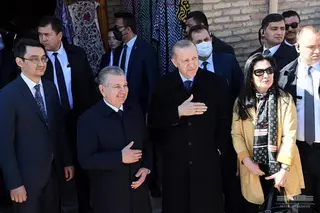 Turkish guests visit Khiva