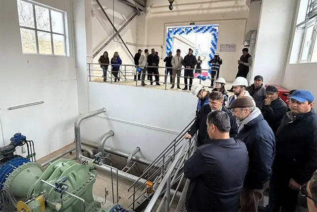 Farg'onada yangi energiya tejamkor nasos stansiyasi ochildi