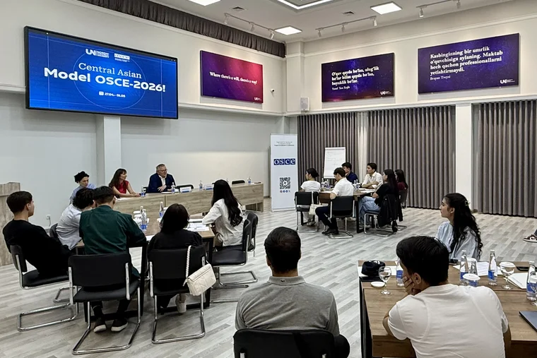 Tashkent hosts Central Asian Model OSCE 2026 youth forum