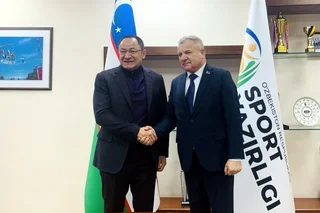 Беларусия элчиси Ўзбекистон Спорт вазири билан учрашди