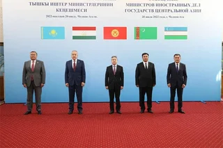 Vladimir Norov takes part in the meeting of foreign ministers of Central Asian countries