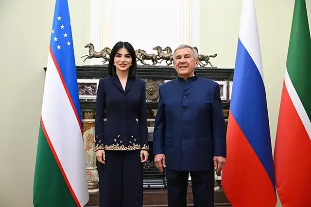 Саида Мирзиёева ва Рустам Минниханов ҳамкорликни ривожлантириш масалаларини муҳокама қилишди ва Қозон шаҳридаги маданий тадбирларда иштирок этишди