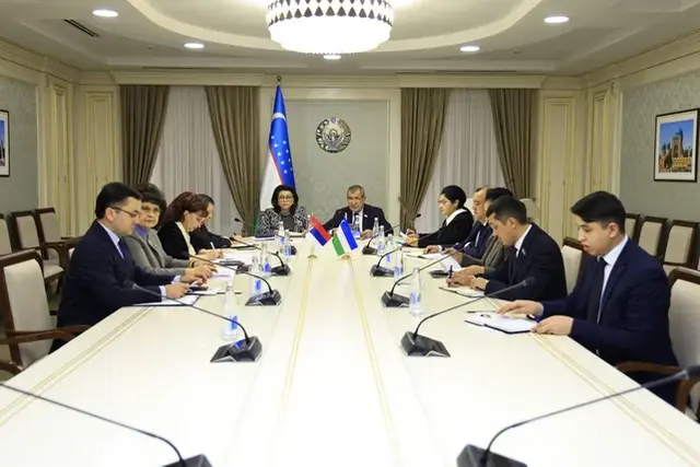 Ўзбекистон ва Сербия парламентлараро ҳамкорлик гуруҳларининг онлайн учрашуви бўлиб ўтди
