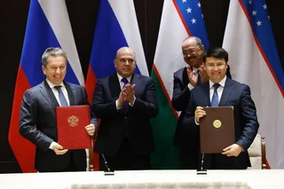 Uzbekistan, Russia sign joint documents in Samarkand