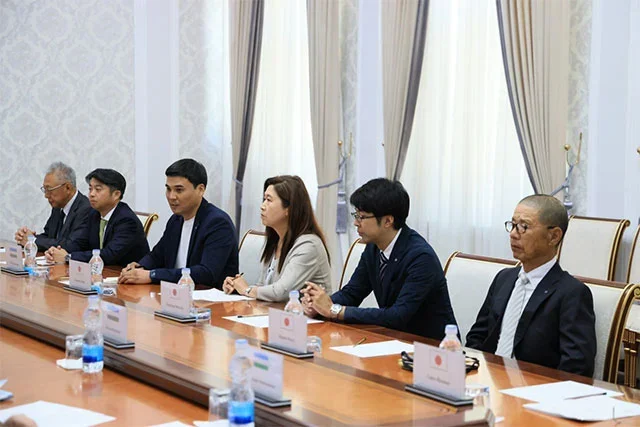 Фарғона вилояти ҳокими Rotary Club of Tokyo Waseda делегатсиясини қабул қилиб, ҳамкорлик масалаларини муҳокама қилди
