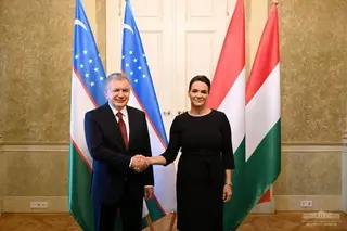 Presidents of Uzbekistan and Hungary discussed issues of expanding strategic partnership