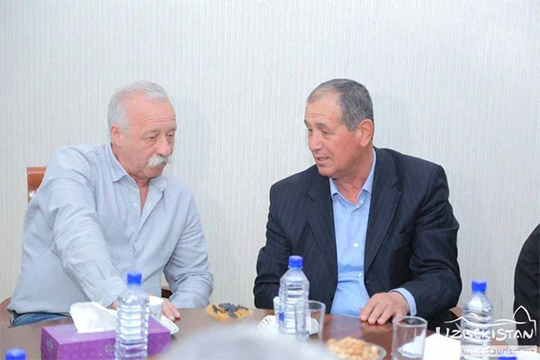Leonid Yakubovich visits Uzbekistan