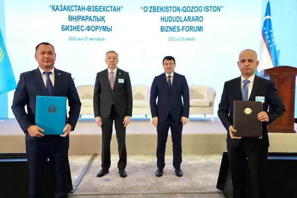 Uzbekistan and Kazakhstan sign documents for US$3 billion