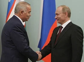 Islam Karimov congratulates Russian President