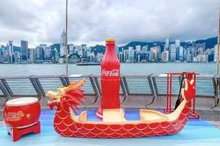 Swire Coca-Cola HK Refreshes the 2026 Sun Life Hong Kong International Dragon Boat Festival with Giant Festive Installation at the Avenue of Stars