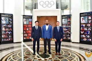 В НОК Узбекистана прошла встреча с Генеральным секретарем Азиатской конфедерации плавания
