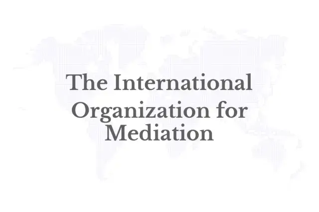 International Organization for Mediation Hosts First Anniversary Celebration