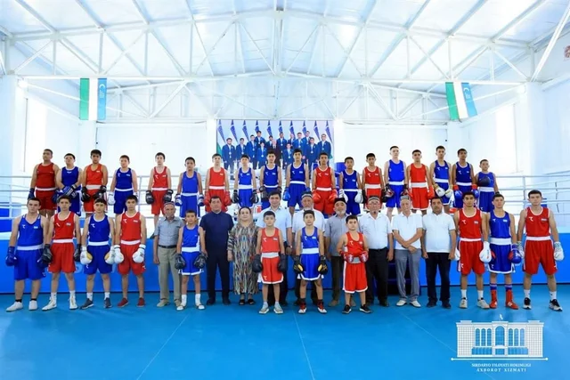 Ғулистонда замонавий бокс комплекси очилди