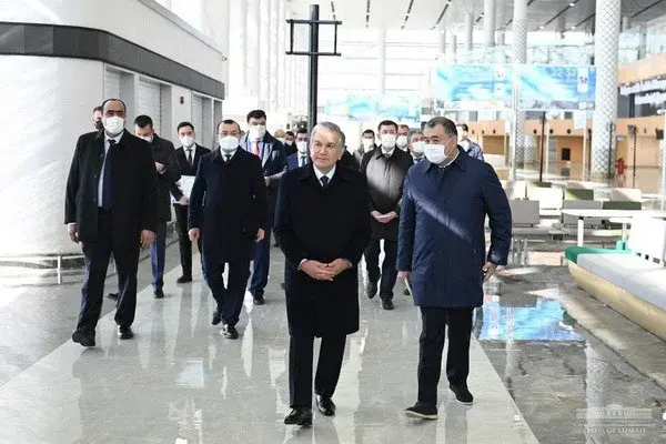 Uzbek President gets acquainted with Samarkand International Airport