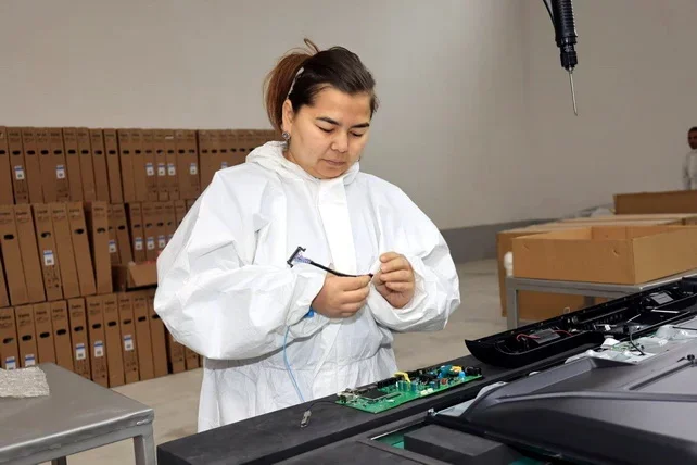 Smart TV Production with AI Features Launched in Samarkand Region