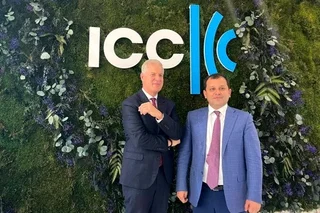 The Chairman of the CCI meets with the Secretary General of the International Chamber of Commerce