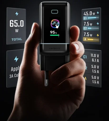 CUKTECH 6 Ultra Charger Officially Launches in Indonesia, Delivering Smarter 100W Fast Charging