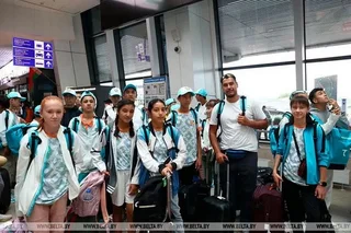 Athletes from Uzbekistan arrived at the II Games of the CIS countries