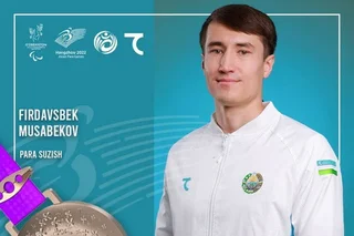 Ханчжоу-2022: Фирдавс Мусабеков завоевал свою третью медаль на Пара Азиаде